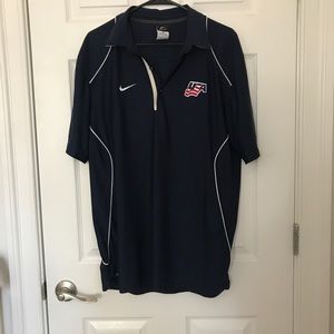 Men’s USA Hockey Nike Dry-Fit Polo size M